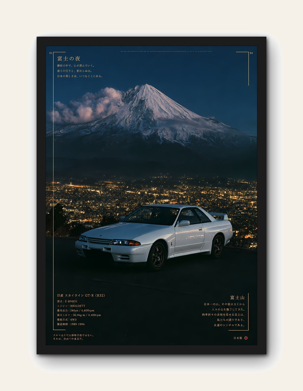 Riding Between Fuji